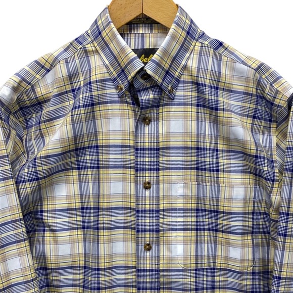 Cabela's Other - Cabelas Wrinkle-Free Plaid Button Down Shirt Mens M Cotton Long Sleeve VTG